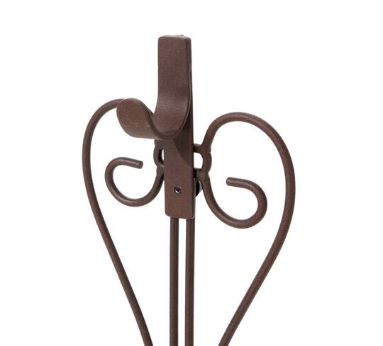 Village Lighting Elegant Adjustable Fireplace Mantle Wreath Hanger